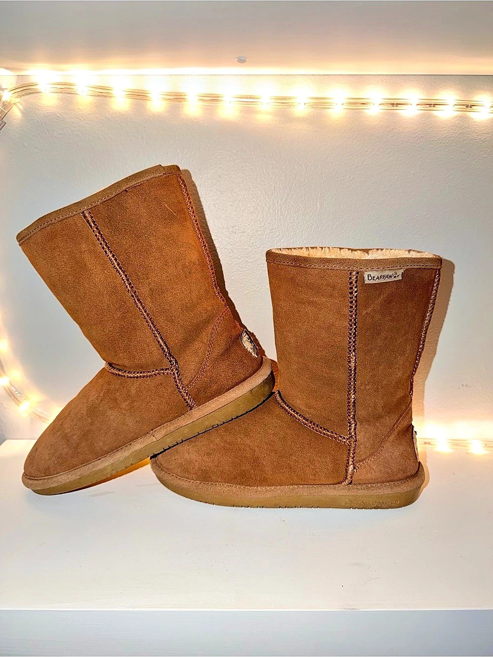 Bearpaw Emma Tall Boot Women's Brown US 8